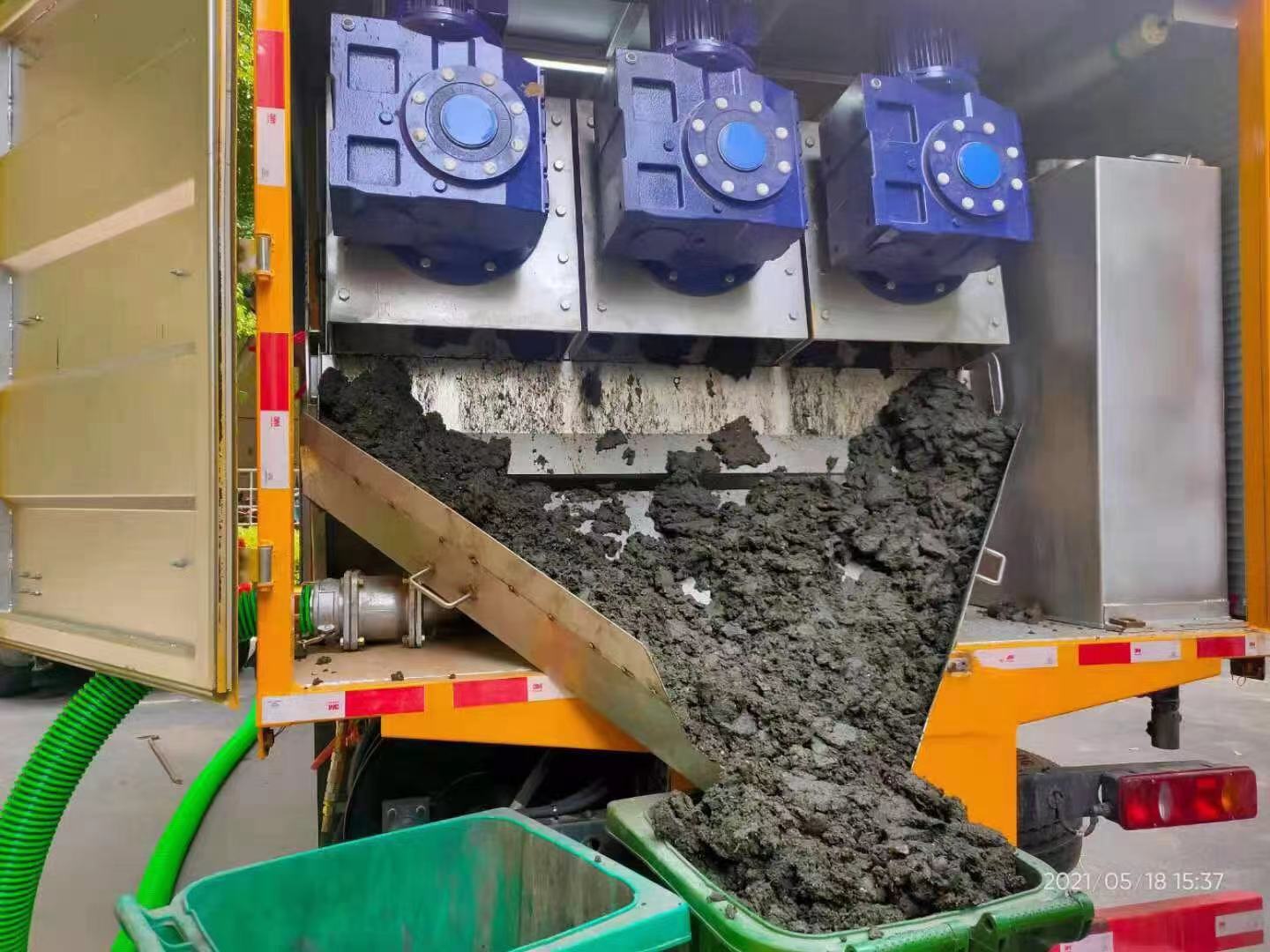 林口化粪池清掏城市维护站-泥浆净化干湿分离处理